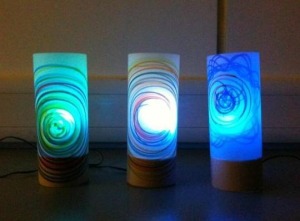 finished mood lamps